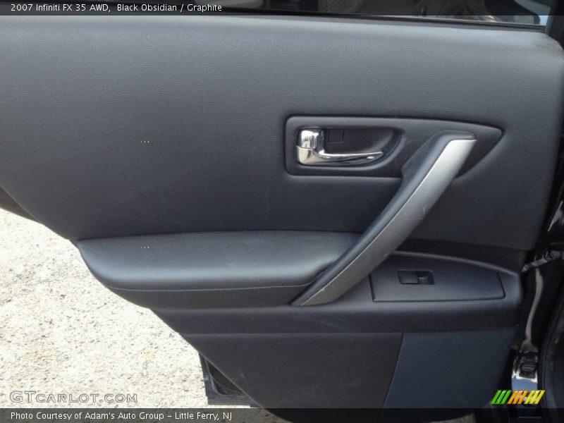 Black Obsidian / Graphite 2007 Infiniti FX 35 AWD