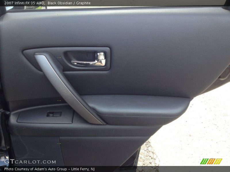 Black Obsidian / Graphite 2007 Infiniti FX 35 AWD