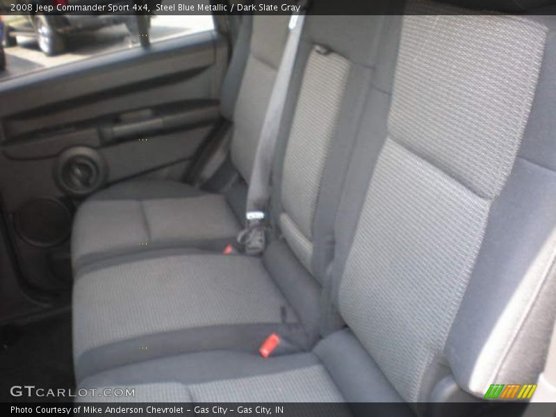 Steel Blue Metallic / Dark Slate Gray 2008 Jeep Commander Sport 4x4