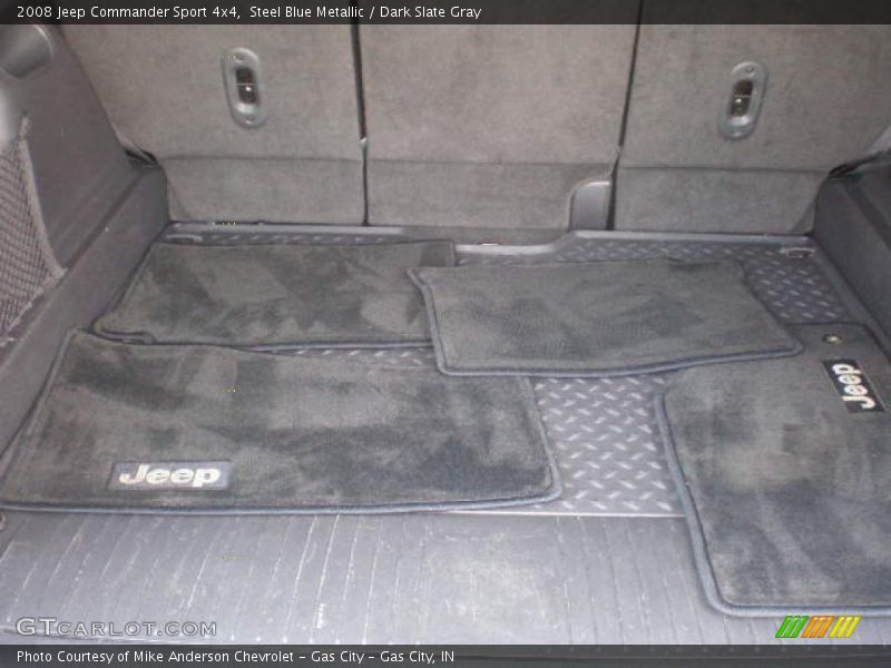 Steel Blue Metallic / Dark Slate Gray 2008 Jeep Commander Sport 4x4