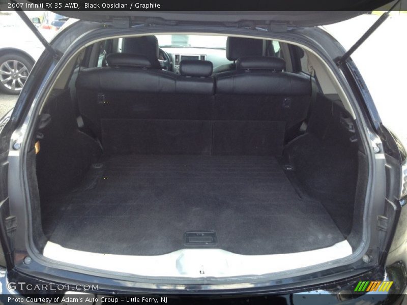 Black Obsidian / Graphite 2007 Infiniti FX 35 AWD