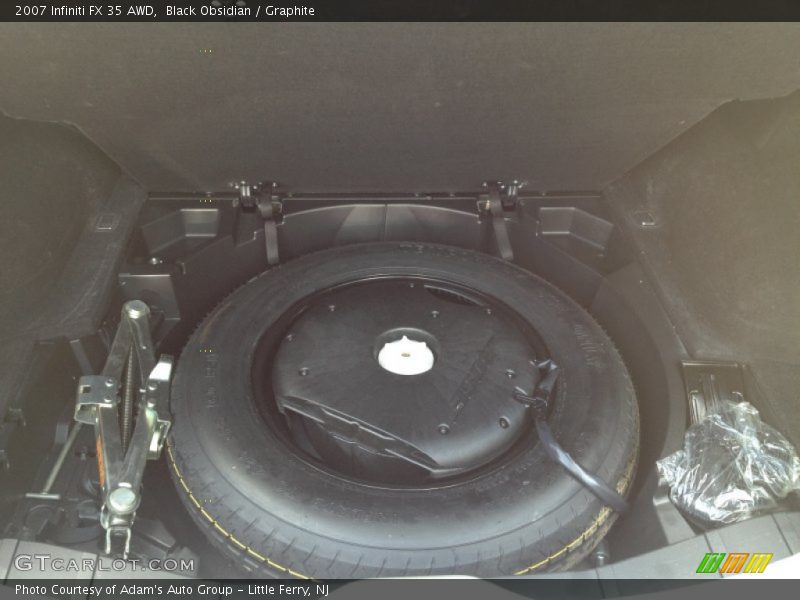 Black Obsidian / Graphite 2007 Infiniti FX 35 AWD