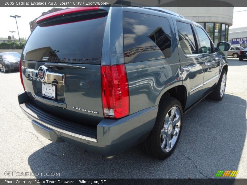 Stealth Gray / Ebony/Ebony 2009 Cadillac Escalade AWD