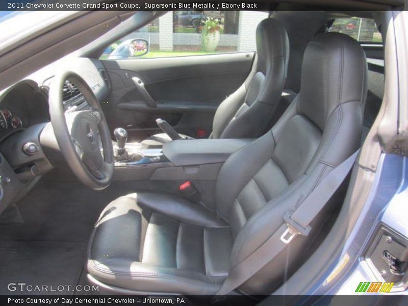 Front Seat of 2011 Corvette Grand Sport Coupe