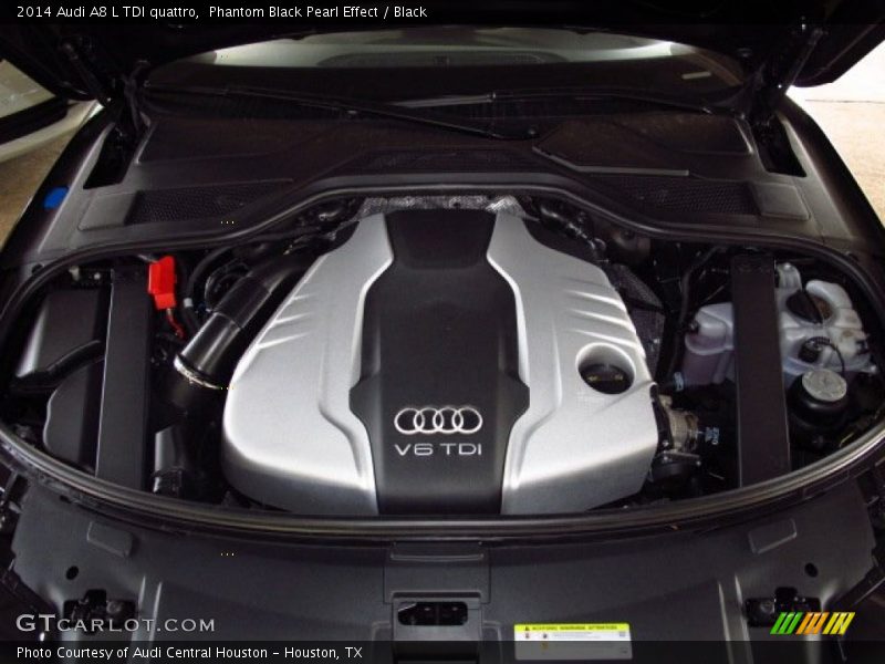 Phantom Black Pearl Effect / Black 2014 Audi A8 L TDI quattro