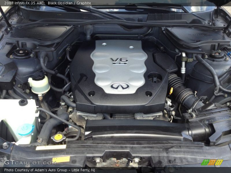 Black Obsidian / Graphite 2007 Infiniti FX 35 AWD