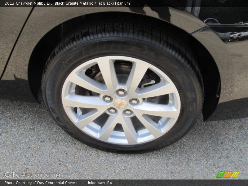 Black Granite Metallic / Jet Black/Titanium 2013 Chevrolet Malibu LT