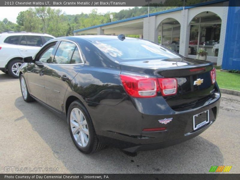 Black Granite Metallic / Jet Black/Titanium 2013 Chevrolet Malibu LT