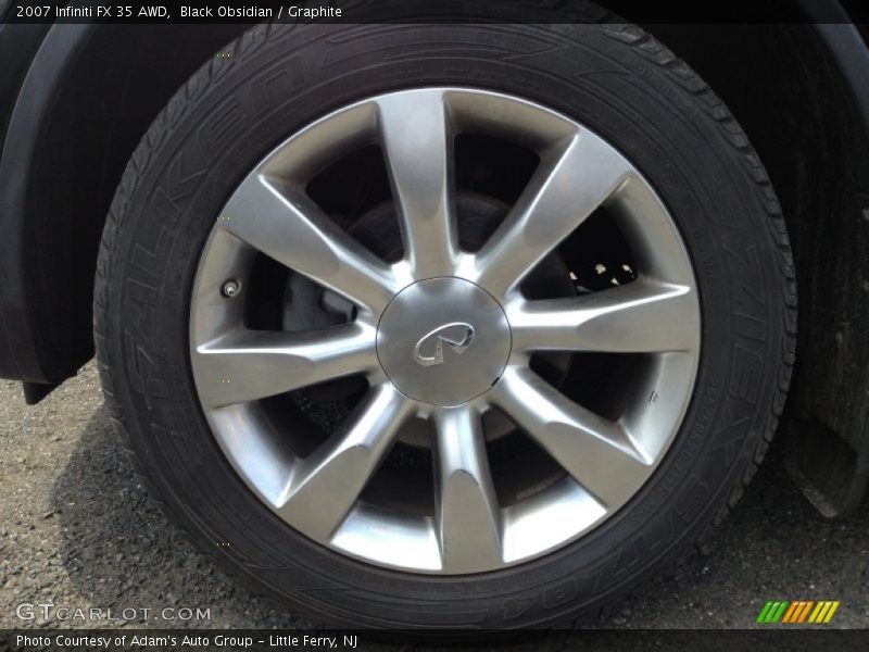 Black Obsidian / Graphite 2007 Infiniti FX 35 AWD