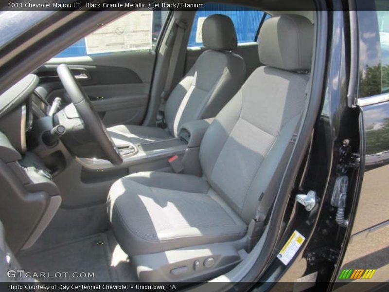 Black Granite Metallic / Jet Black/Titanium 2013 Chevrolet Malibu LT