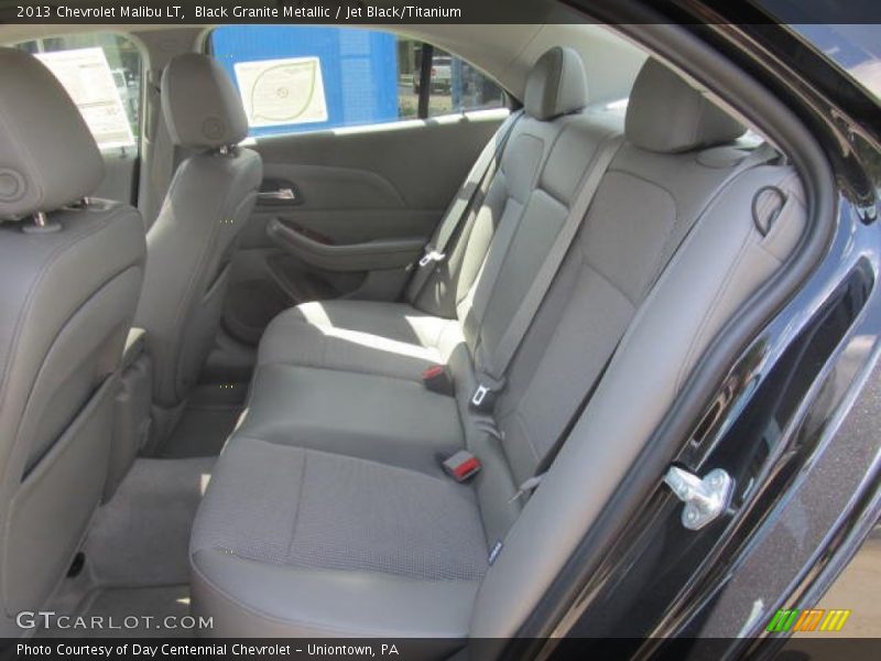 Black Granite Metallic / Jet Black/Titanium 2013 Chevrolet Malibu LT