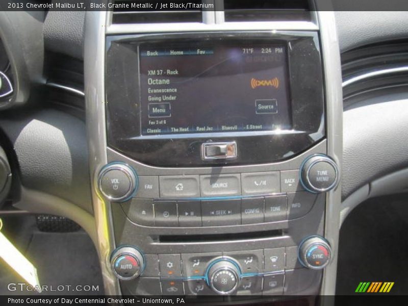 Black Granite Metallic / Jet Black/Titanium 2013 Chevrolet Malibu LT