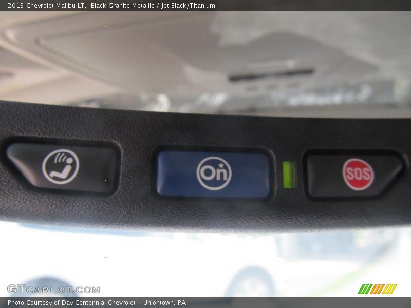 Black Granite Metallic / Jet Black/Titanium 2013 Chevrolet Malibu LT