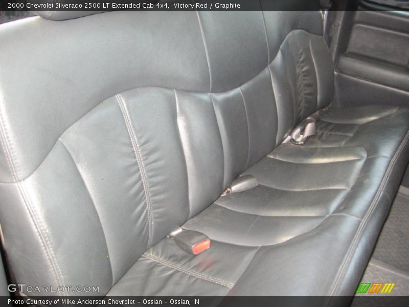 Victory Red / Graphite 2000 Chevrolet Silverado 2500 LT Extended Cab 4x4