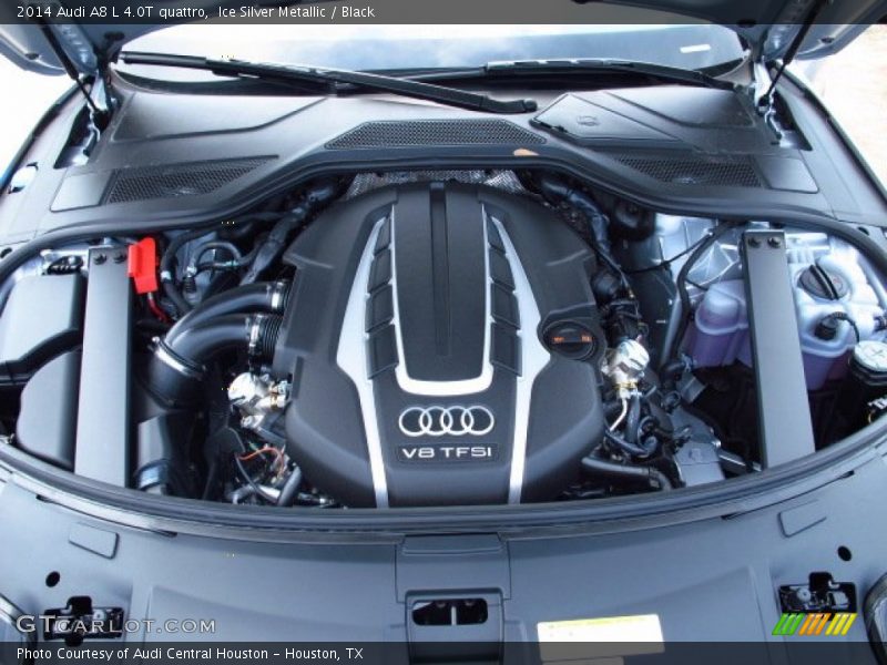  2014 A8 L 4.0T quattro Engine - 4.0 Liter Turbocharged FSI DOHC 32-Valve VVT V8