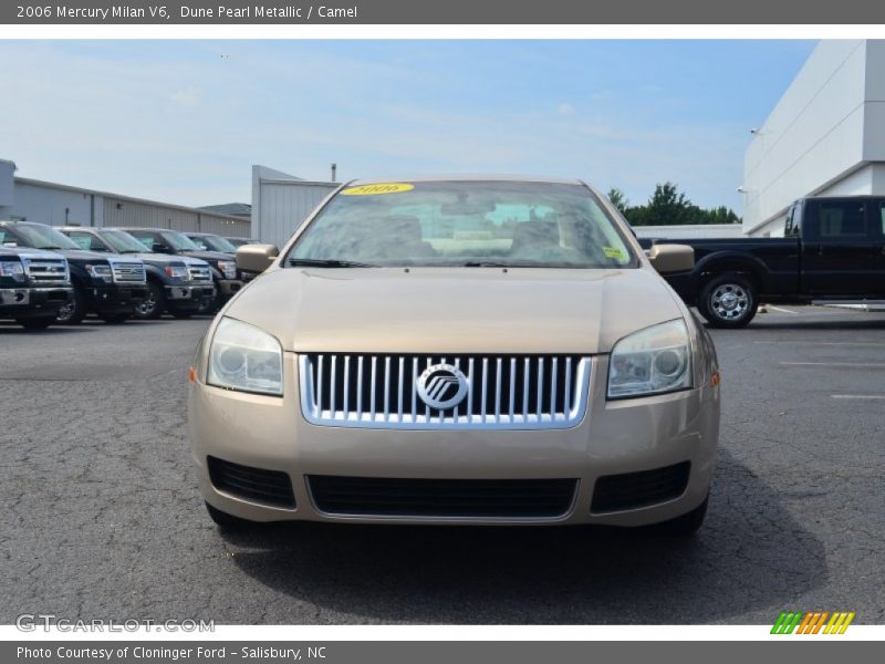 Dune Pearl Metallic / Camel 2006 Mercury Milan V6