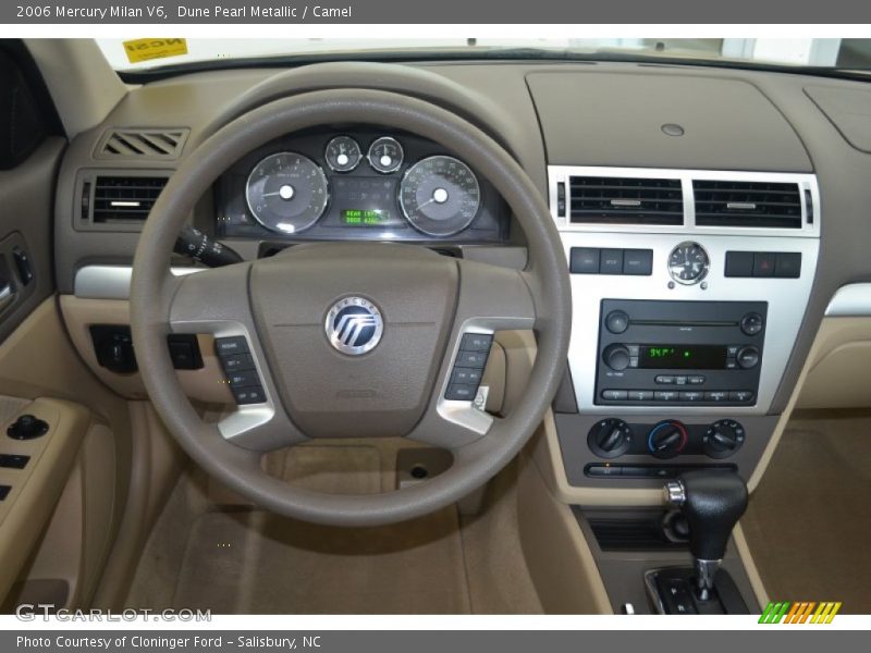 Dashboard of 2006 Milan V6