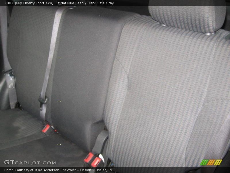 Patriot Blue Pearl / Dark Slate Gray 2003 Jeep Liberty Sport 4x4
