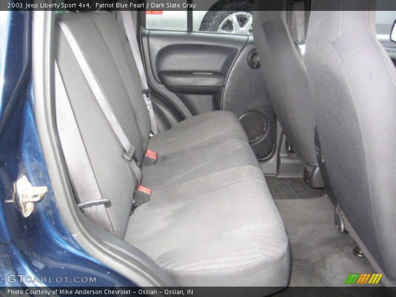 Patriot Blue Pearl / Dark Slate Gray 2003 Jeep Liberty Sport 4x4