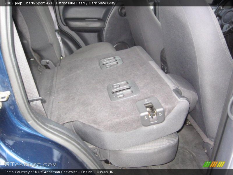 Patriot Blue Pearl / Dark Slate Gray 2003 Jeep Liberty Sport 4x4