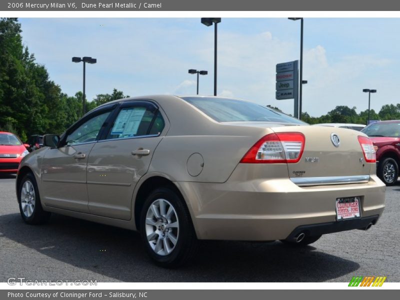 Dune Pearl Metallic / Camel 2006 Mercury Milan V6