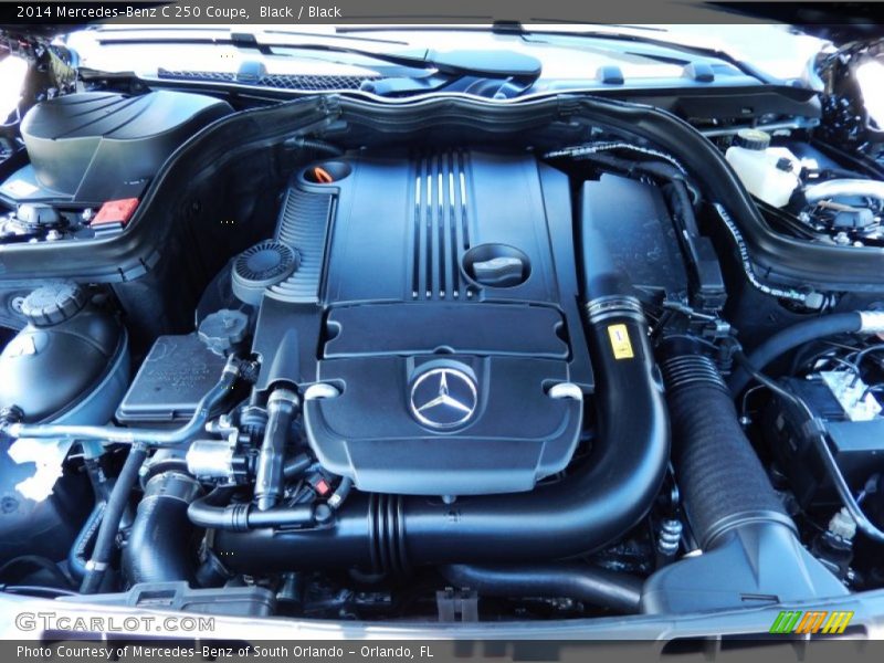 Black / Black 2014 Mercedes-Benz C 250 Coupe