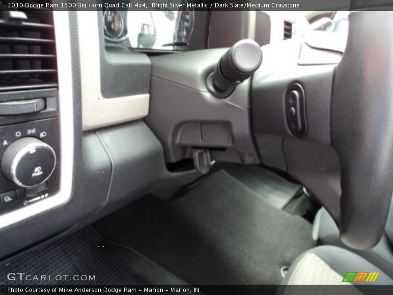 Bright Silver Metallic / Dark Slate/Medium Graystone 2010 Dodge Ram 1500 Big Horn Quad Cab 4x4