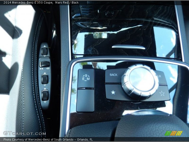 Controls of 2014 E 350 Coupe