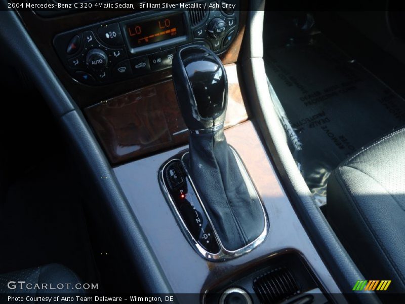 Brilliant Silver Metallic / Ash Grey 2004 Mercedes-Benz C 320 4Matic Sedan