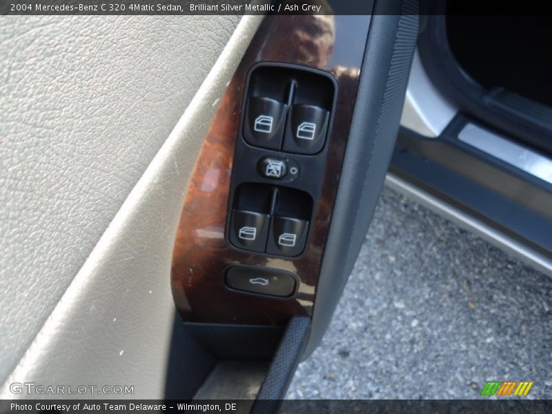 Brilliant Silver Metallic / Ash Grey 2004 Mercedes-Benz C 320 4Matic Sedan