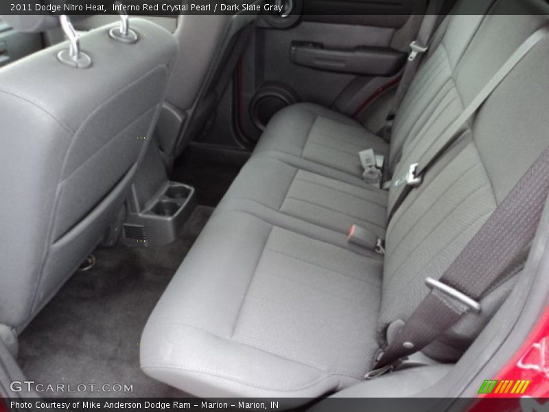 Inferno Red Crystal Pearl / Dark Slate Gray 2011 Dodge Nitro Heat