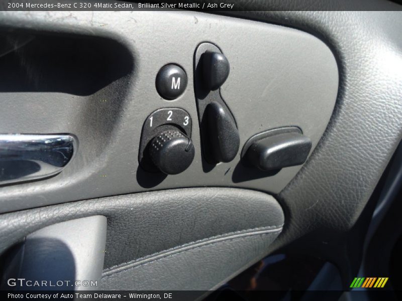 Brilliant Silver Metallic / Ash Grey 2004 Mercedes-Benz C 320 4Matic Sedan