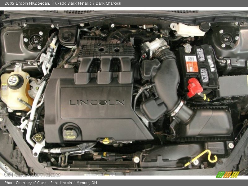 Tuxedo Black Metallic / Dark Charcoal 2009 Lincoln MKZ Sedan