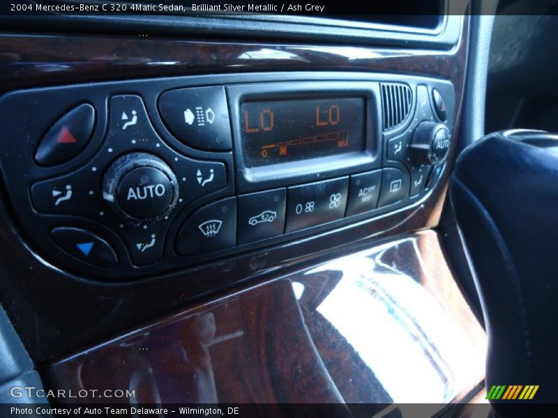 Brilliant Silver Metallic / Ash Grey 2004 Mercedes-Benz C 320 4Matic Sedan