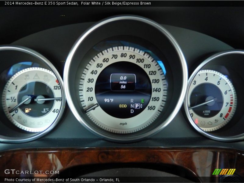  2014 E 350 Sport Sedan 350 Sport Sedan Gauges