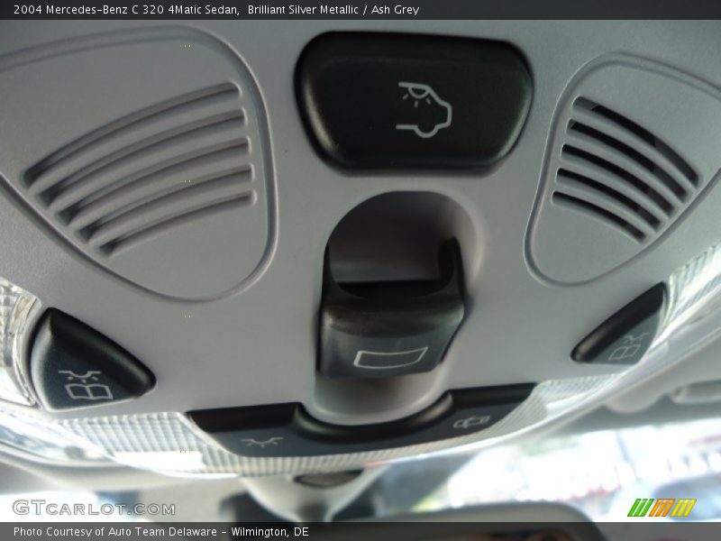 Brilliant Silver Metallic / Ash Grey 2004 Mercedes-Benz C 320 4Matic Sedan