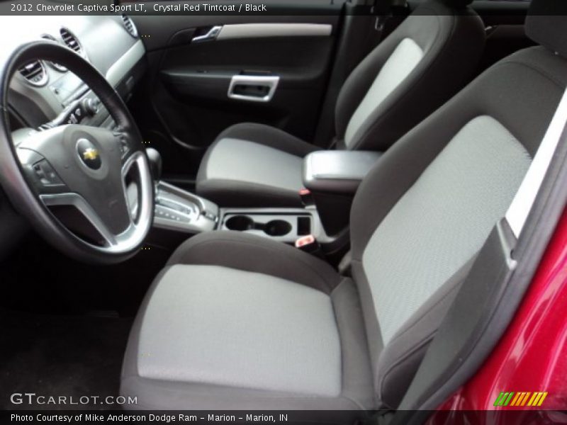 Crystal Red Tintcoat / Black 2012 Chevrolet Captiva Sport LT