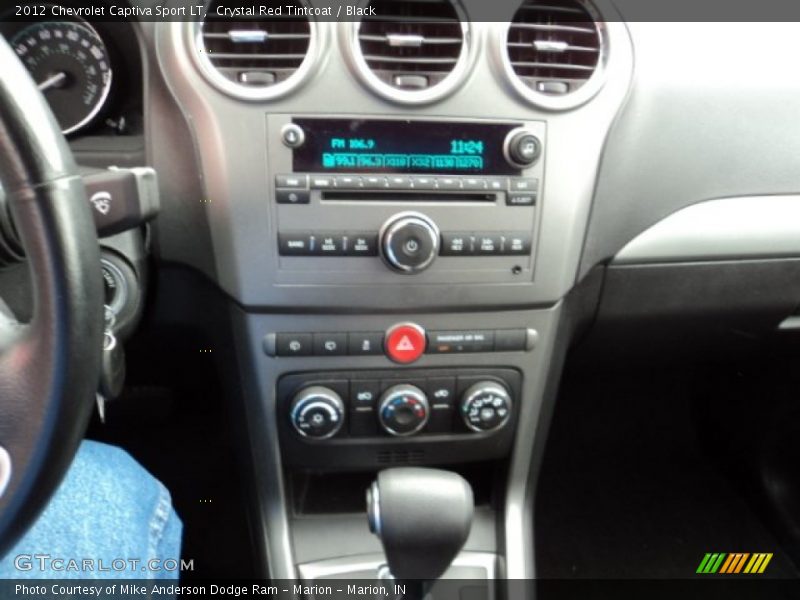 Crystal Red Tintcoat / Black 2012 Chevrolet Captiva Sport LT