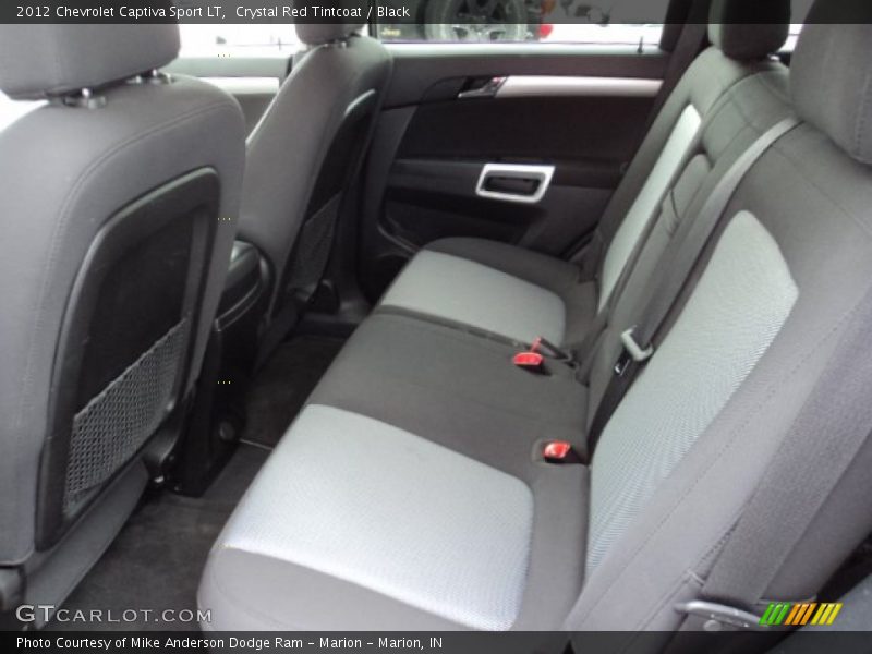 Crystal Red Tintcoat / Black 2012 Chevrolet Captiva Sport LT