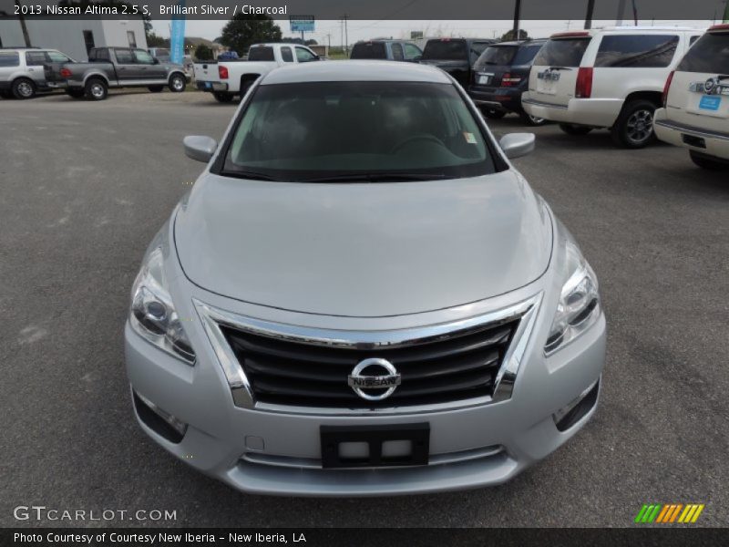 Brilliant Silver / Charcoal 2013 Nissan Altima 2.5 S