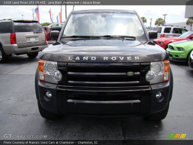 Java Black Pearlescent / Alpaca Beige 2008 Land Rover LR3 V8 HSE