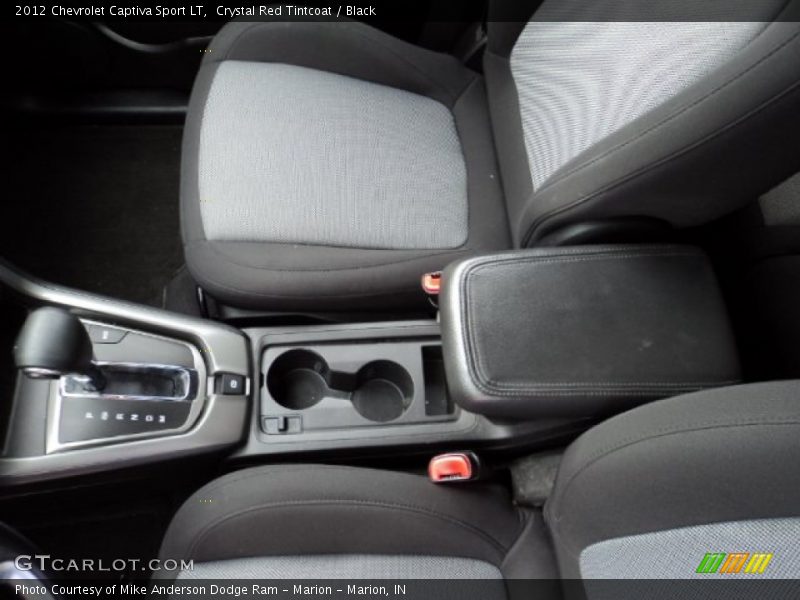 Crystal Red Tintcoat / Black 2012 Chevrolet Captiva Sport LT