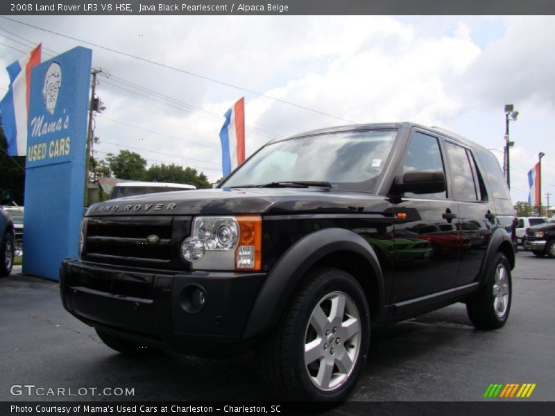 Java Black Pearlescent / Alpaca Beige 2008 Land Rover LR3 V8 HSE