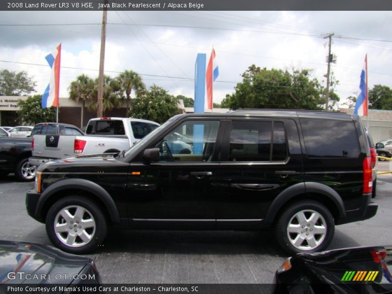 Java Black Pearlescent / Alpaca Beige 2008 Land Rover LR3 V8 HSE