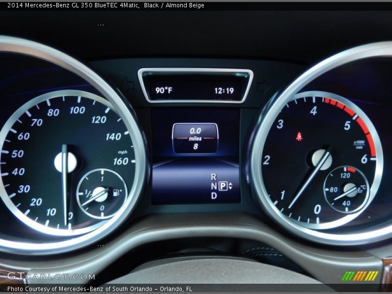 2014 GL 350 BlueTEC 4Matic 350 BlueTEC 4Matic Gauges