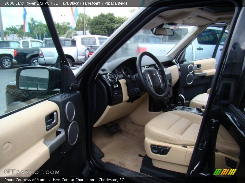 Java Black Pearlescent / Alpaca Beige 2008 Land Rover LR3 V8 HSE