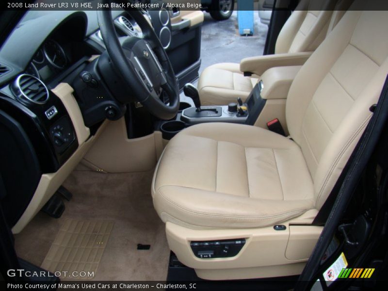 Java Black Pearlescent / Alpaca Beige 2008 Land Rover LR3 V8 HSE