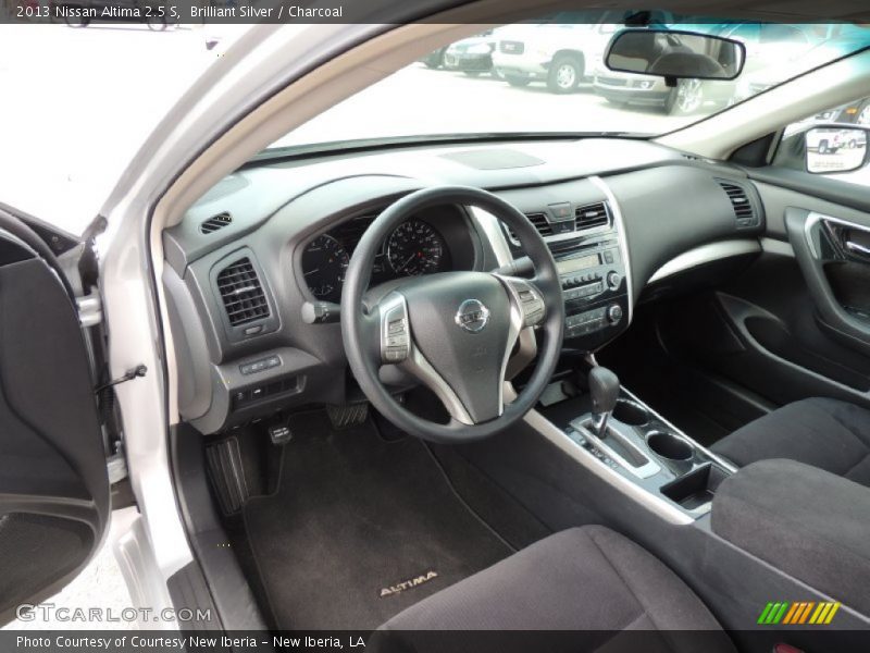 Brilliant Silver / Charcoal 2013 Nissan Altima 2.5 S