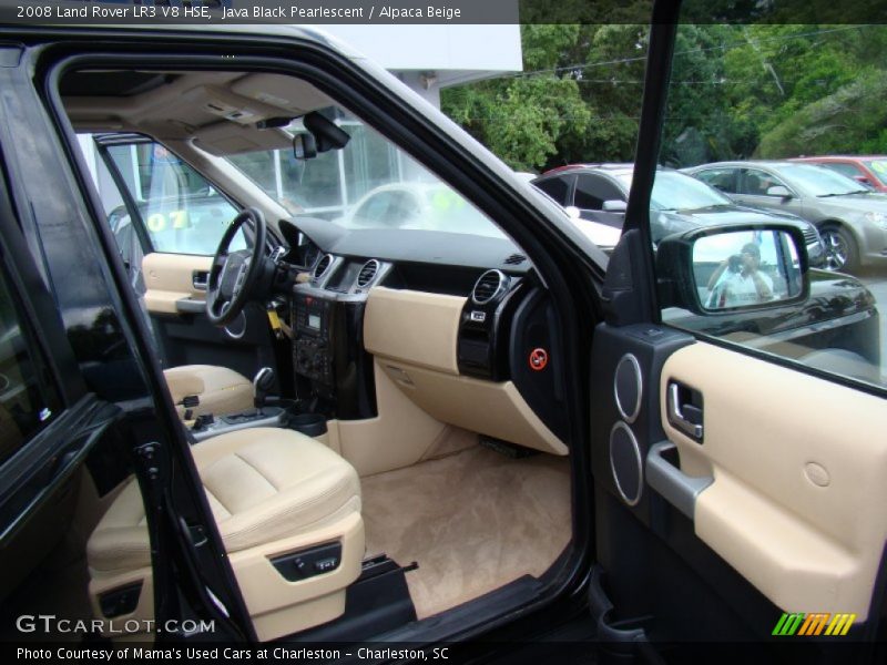Java Black Pearlescent / Alpaca Beige 2008 Land Rover LR3 V8 HSE