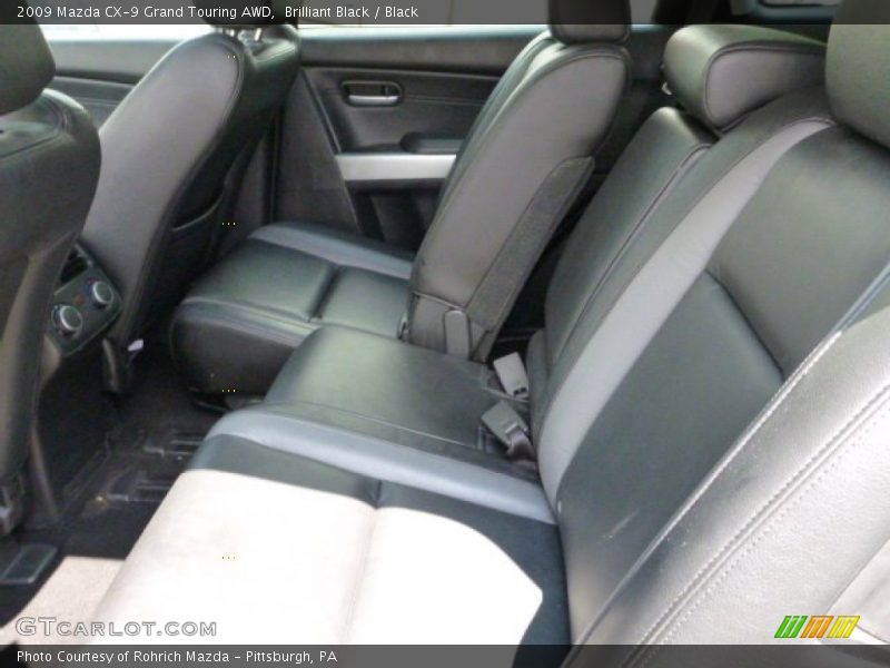 Brilliant Black / Black 2009 Mazda CX-9 Grand Touring AWD